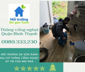 Thông cống nghẹt - Hút Hầm Cầu 365 - Công Ty TNHH TM&DV Môi Trường Sài Gòn Xanh